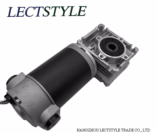 24V 320W 53rpm DC Worm Gear Reducer Motor on Drain Cleaning or Pipe Threader