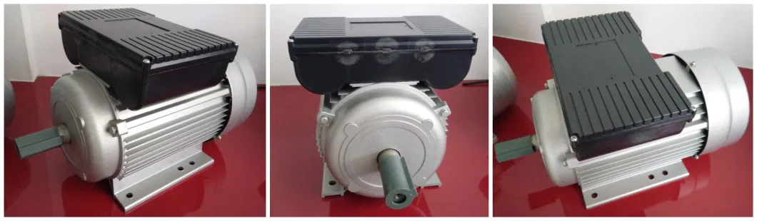 Ml Series Aluminum Housing Asynchronous AC Single Phase Dual-Capacitor Induction Electric Motor