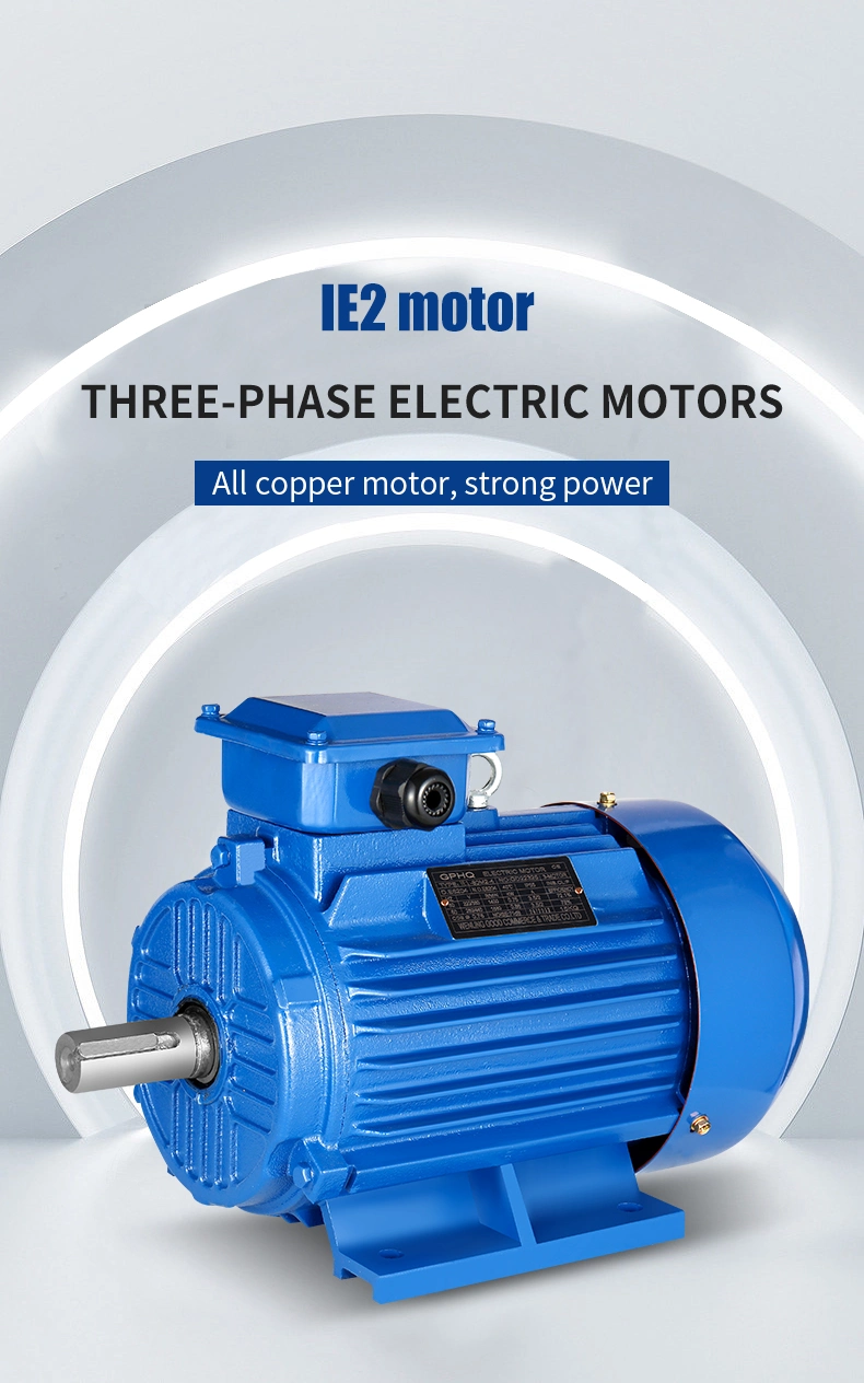 Gphq Ie2 55kw-2p Three-Phase AC Asynchronous Squirrel-Cage Induction Electric Motor for Water Pump, Air Compressor