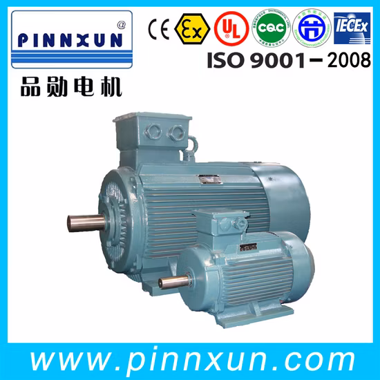 Ie2 Ie3 High Efficiency Asynchronous AC Electric Three Phase Induction Water Pump Air Compressor Gear Box Squirrel Cage Motor