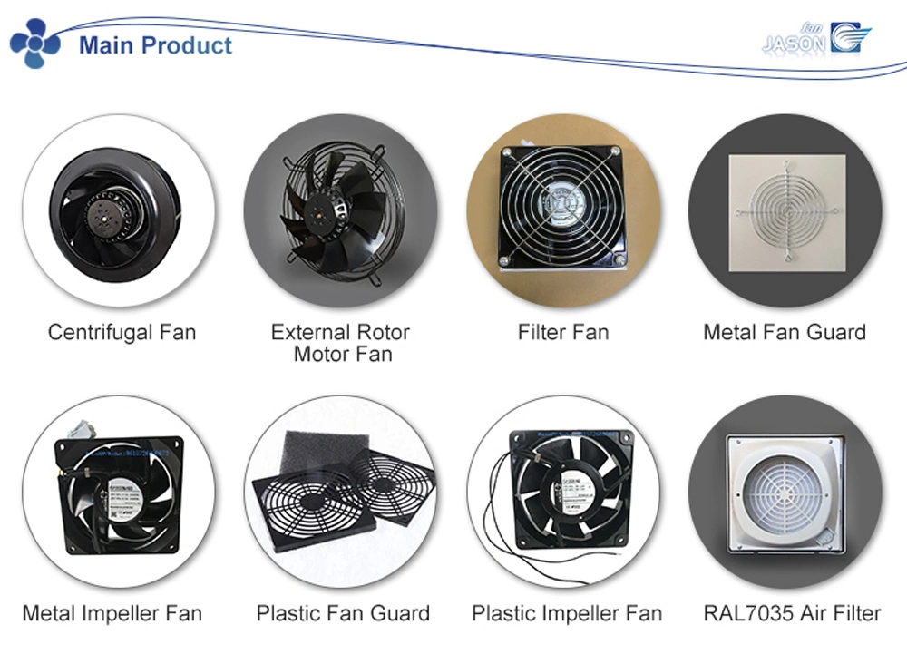 Low Energy Consumption Centrifgual Fan High Airflow Motor Air Blower Cooling Fan 220V Motor (C4E-315.101)
