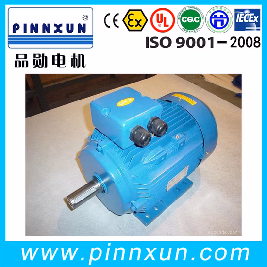 Ie2 Ie3 High Efficiency Asynchronous AC Electric Three Phase Induction Water Pump Air Compressor Gear Box Squirrel Cage Motor